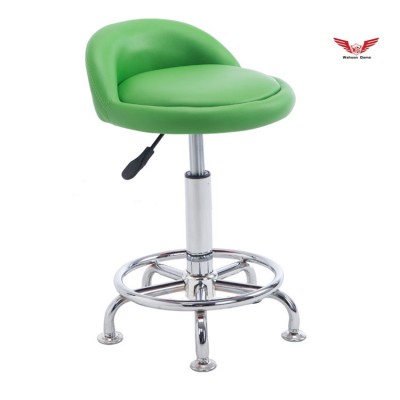 Fashion Pvc Leather Round Short Bar Stool/ Shop Seat,Stainless Steel Bar Stool,Metal Bar Stools